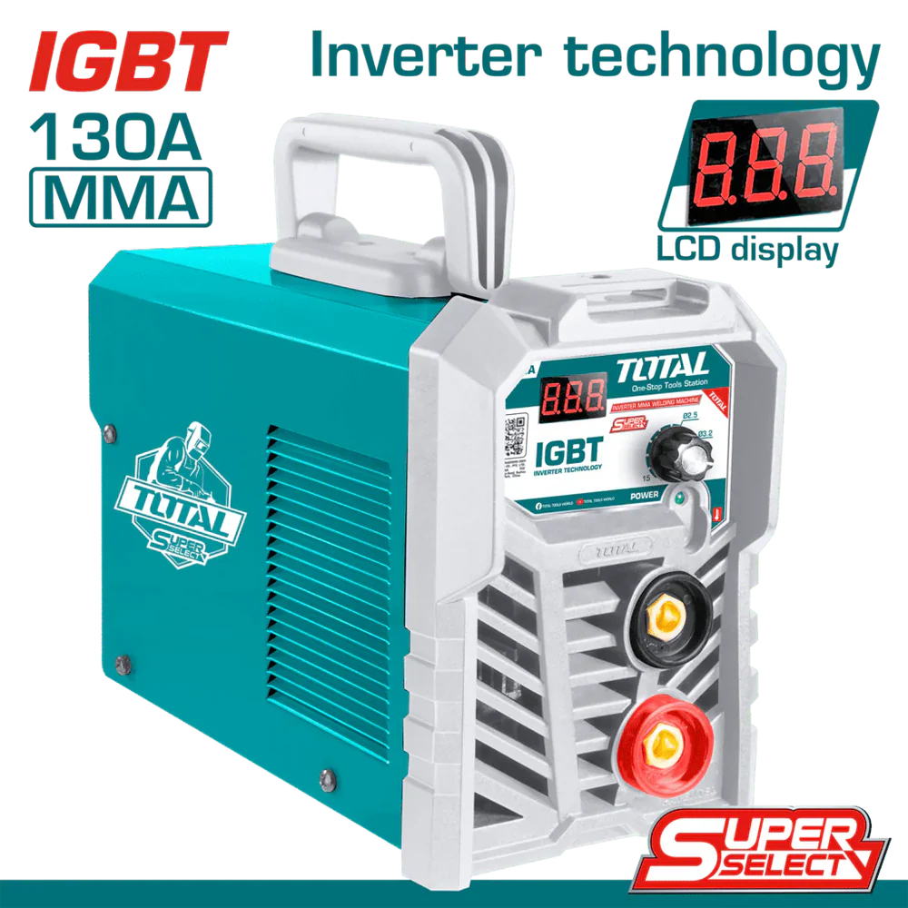 TOTAL TW213028 130A Inverter MMA Welding Machine - IGBT Total